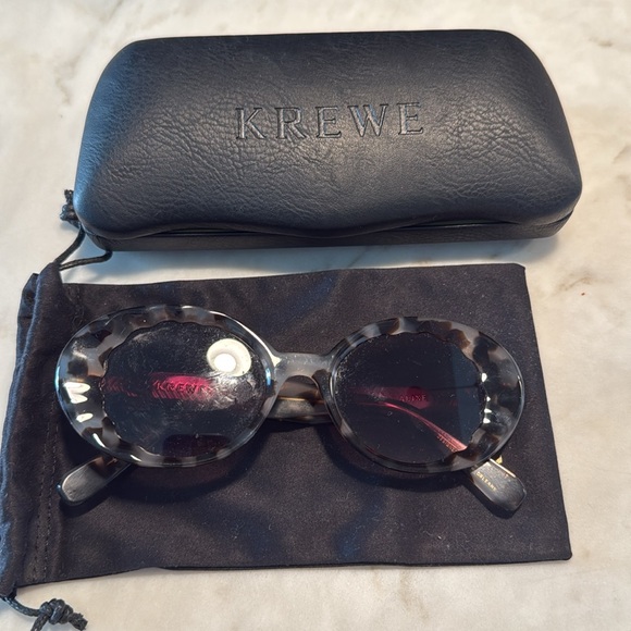 KREWE ALIXE SUNGLASSES in MALT - Picture 2 of 3